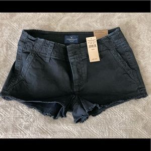 American Eagle black shorts NWT